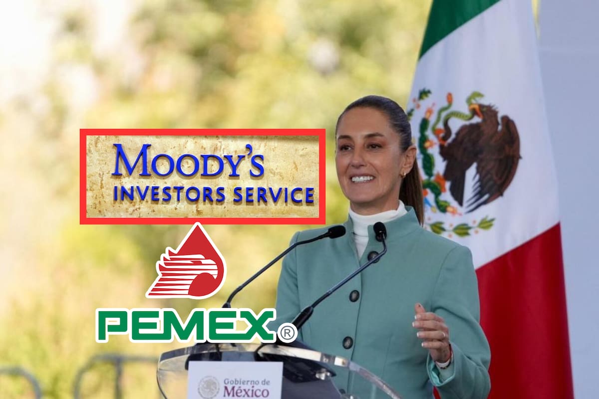 Gobierno mantendrá apoyos a Pemex durante Sheinbaum y Moody’s advirtió que sus necesidades seguirán elevadas hasta 2028