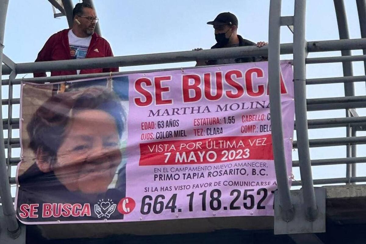 Continúa búsqueda de Martha Molina