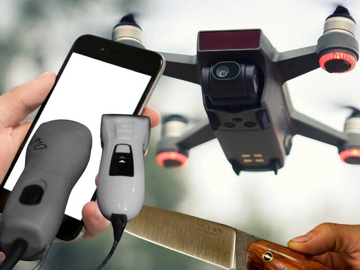 Cuchillos, un teléfono celular, máquinas para cortar cabello y una sustancia verde no identificada lanza dron en prisión de Nueva York; autoridades investigan intento de contrabando