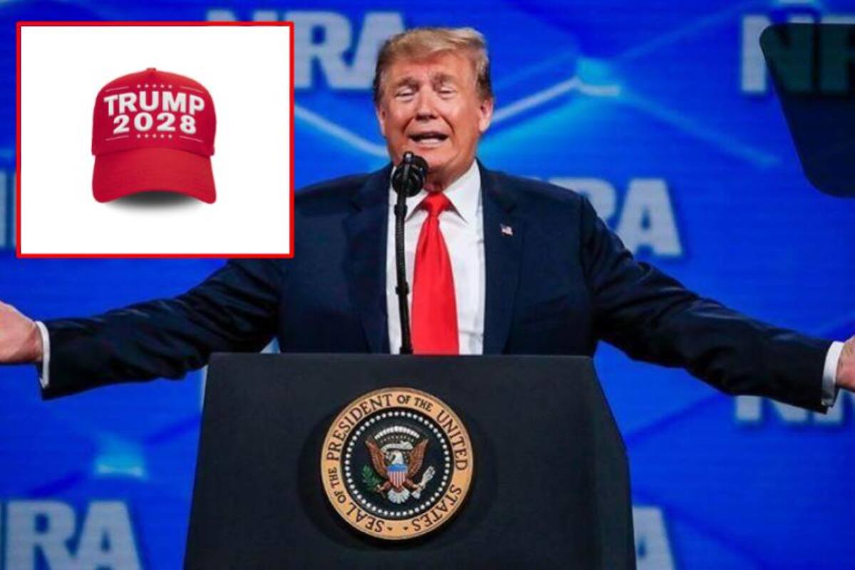 ¿Tercer mandato de Trump? La tienda oficial del presidente lanzó mercancía con el eslogan “Trump 2028”