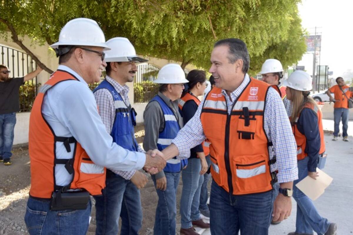 Constata ‘Toño’ Astiazarán avance de construcción del paso a desnivel de Colosio y Solidaridad