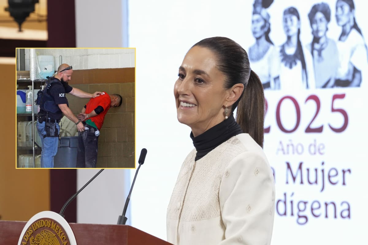Sheinbaum revela que 355 mexicanos han sido detenidos en redadas en EE.UU