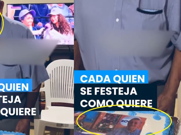 Abuelo celebra sus 80 años con temática del programa de Rocío Sánchez Azuara “Acércate a Rocío” y se vuelve viral