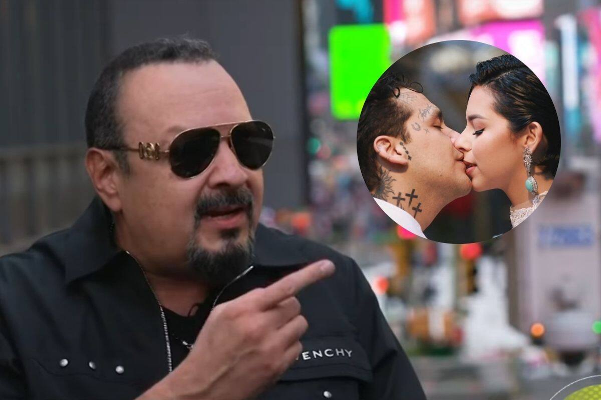 Pepe Aguilar cuenta cómo fue el momento en el que Ángela le reveló sus planes de boda con Christian Nodal