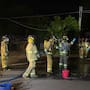 Barril con sustancia desconocida fue perforado e intoxicó a personas en Santa Ana; Bomberos de Nogales acudió a atender la emergencia