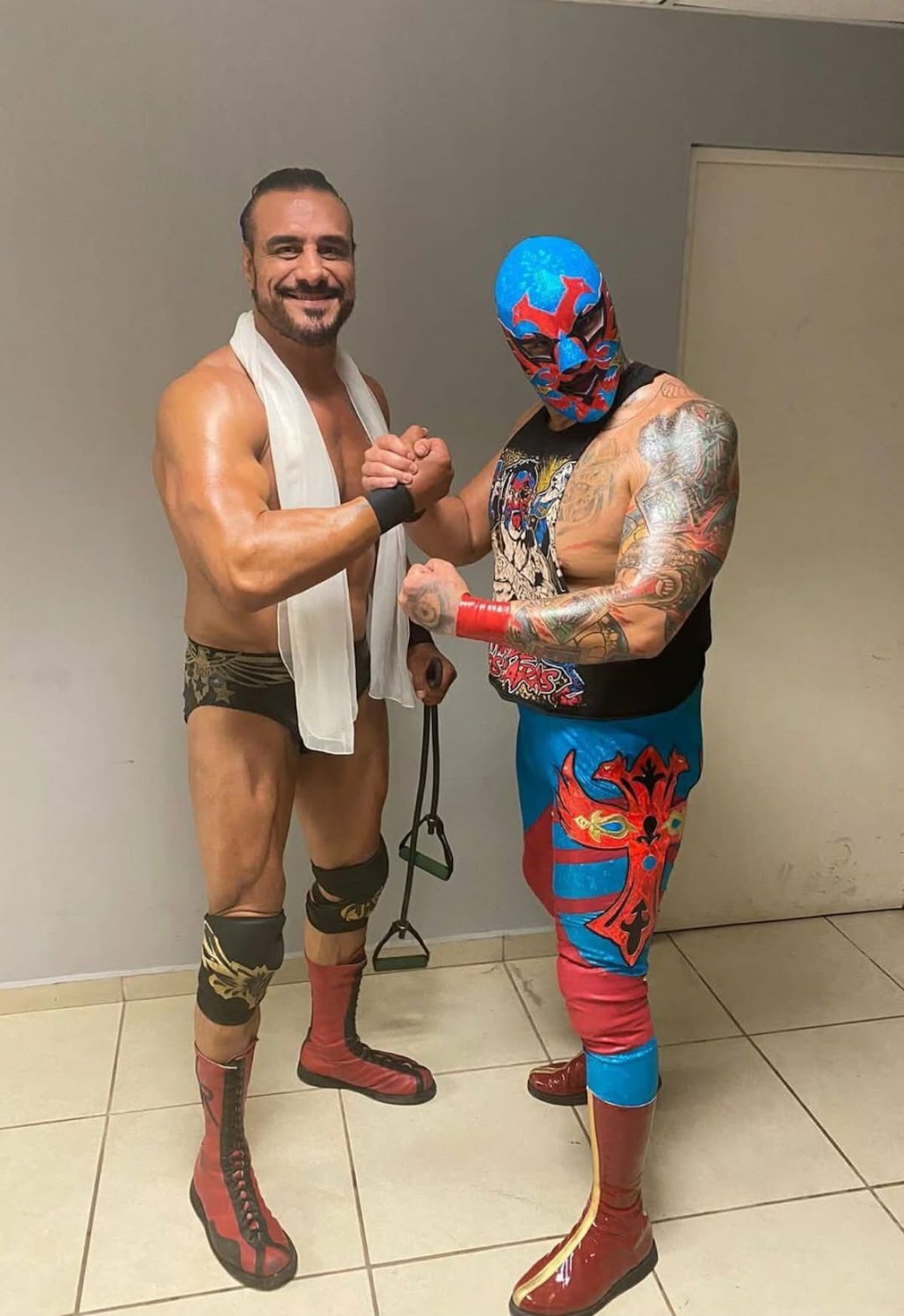 Después de participar en un reality show, el ex luchador de la WWE regresará en la lucha estelar este viernes en The Crash. Foto: Cortesia