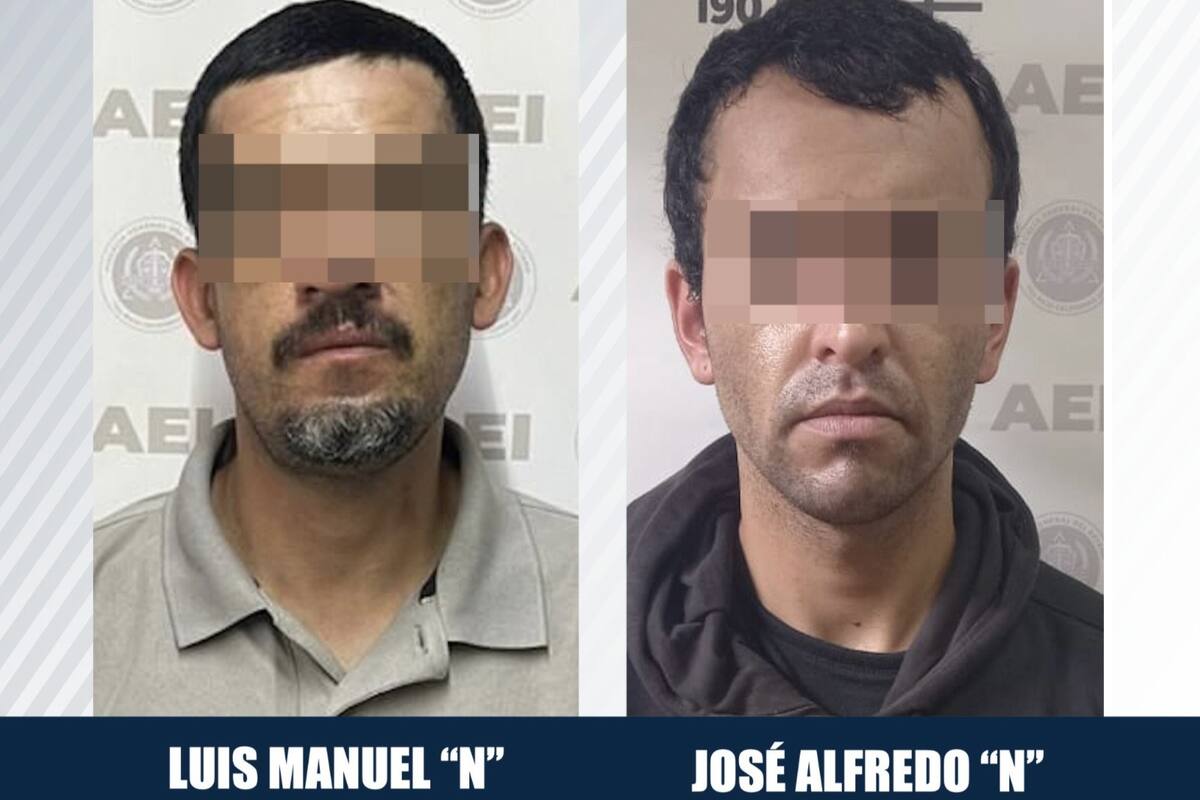 Aprehenden a dos por robo de televisores en establecimiento comercial