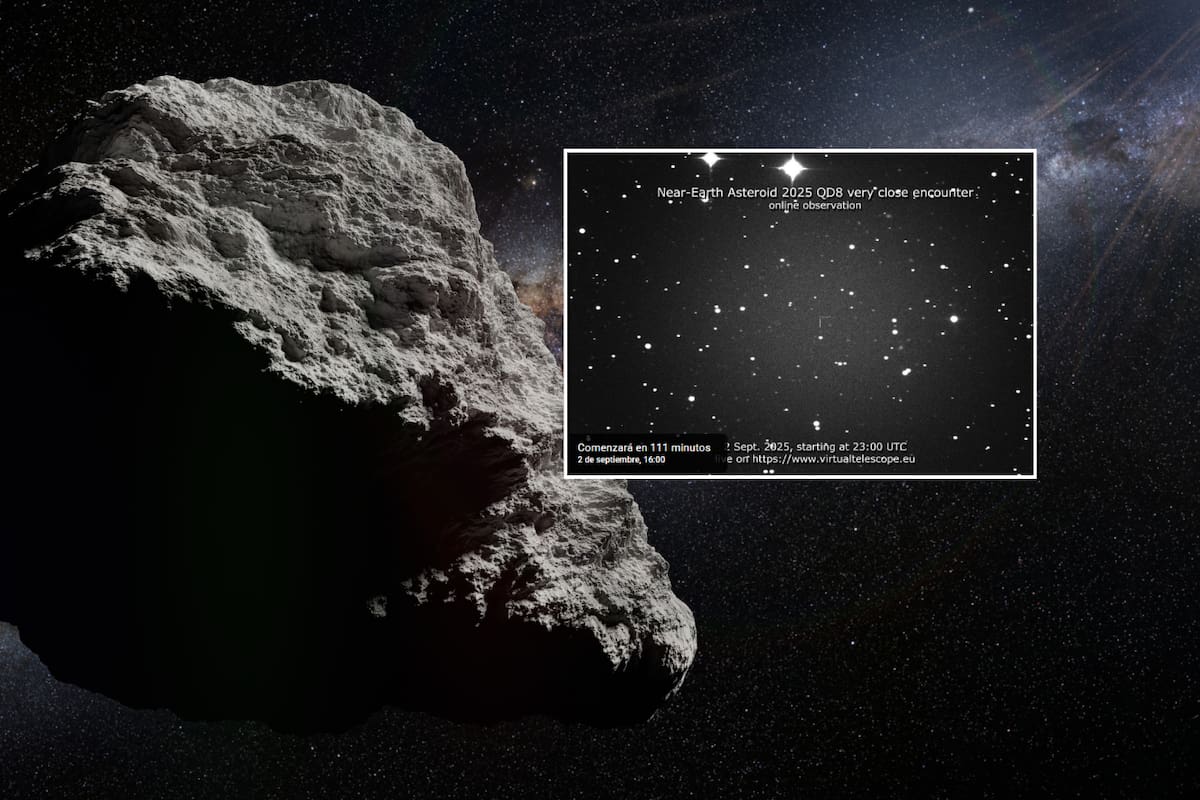 Un asteroide del tamaño de un avión pasará cerca de la Tierra, ¿es peligro? Esto dice la NASA