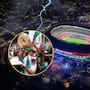 México vs Inglaterra se jugará bajo lluvia, rayos y posible granizo; activan protocolo en el Estadio CDMX y Alerta Naranja