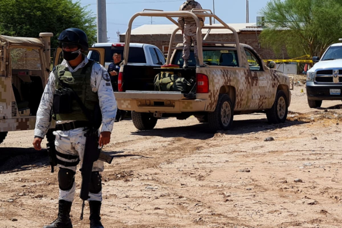 Operativo en el ejido Independencia moviliza a fuerzas de seguridad; reportan tres detenidos y dos víctimas rescatadas