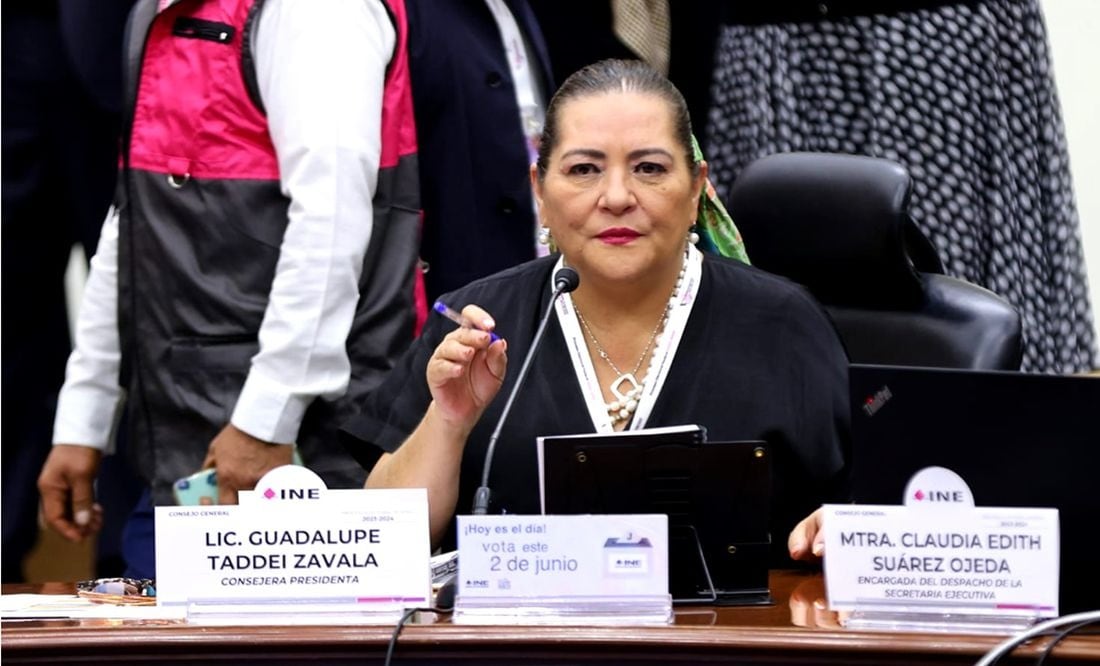 Guadalupe Taddei, INE. | Crédito: El Universal