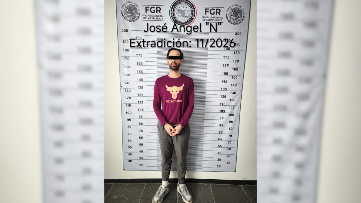 Detienen en la Ciudad de México a José Ángel “N”, alias “Don Flaco”, requerido por Estados Unidos por tráfico de drogas y señalado como coordinador y financiador del traslado de precursores químicos desde China