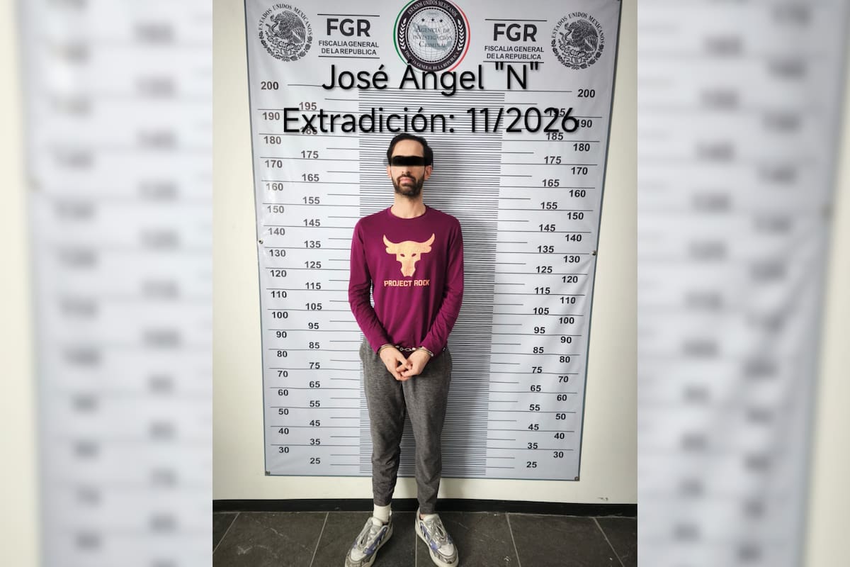 Detienen en la Ciudad de México a José Ángel “N”, alias “Don Flaco”, requerido por Estados Unidos por tráfico de drogas y señalado como coordinador y financiador del traslado de precursores químicos desde China