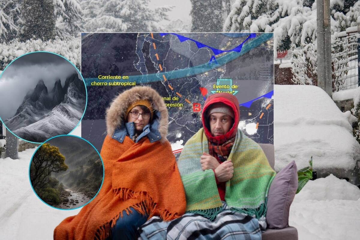 Frente frío 10 afectará con temperaturas menores a -10° C y posibles nevadas en estos estados