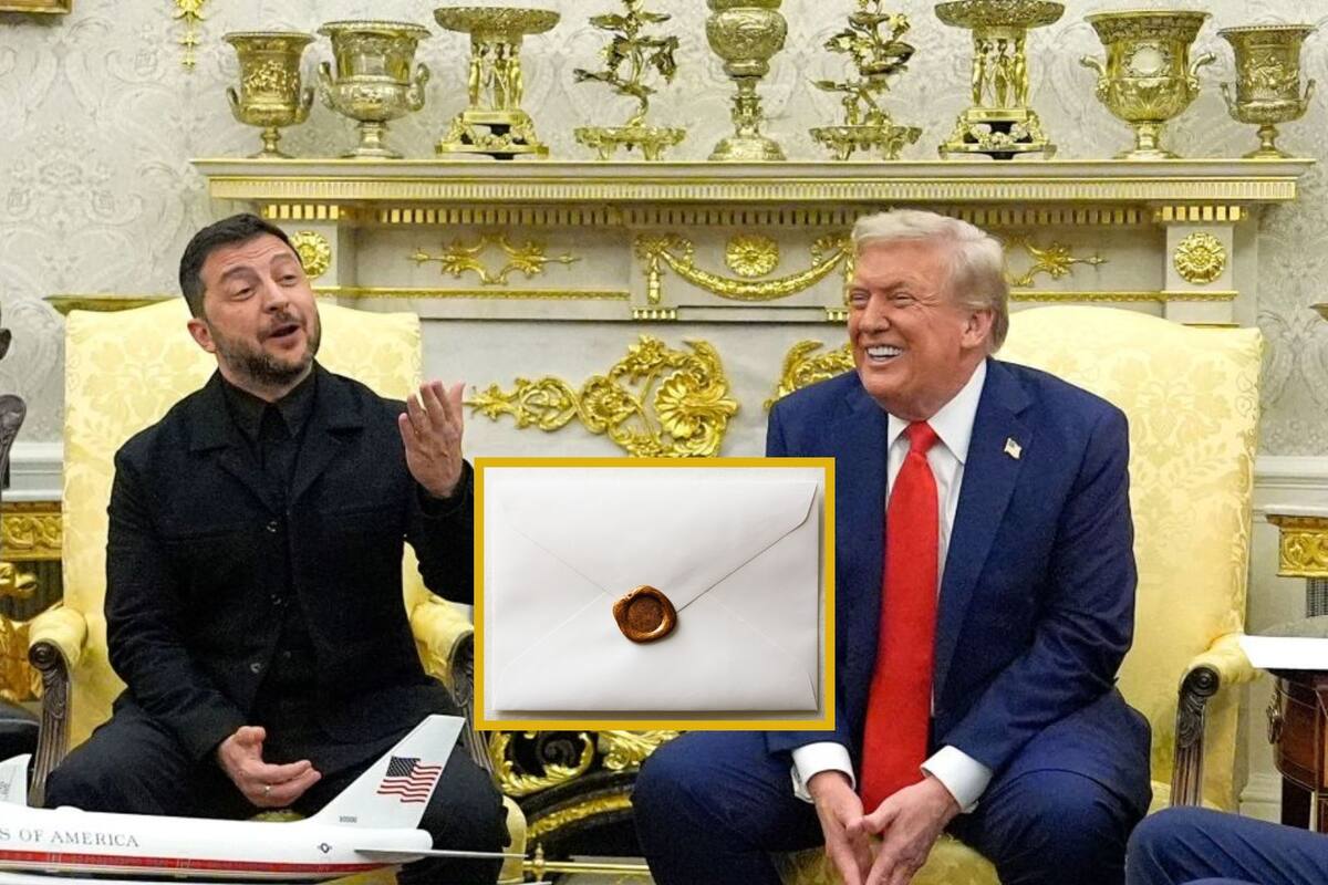 Zelenski y Trump sostienen una reunión más cordial en la Casa Blanca: un gesto con carta para Melania Trump marcó la diferencia