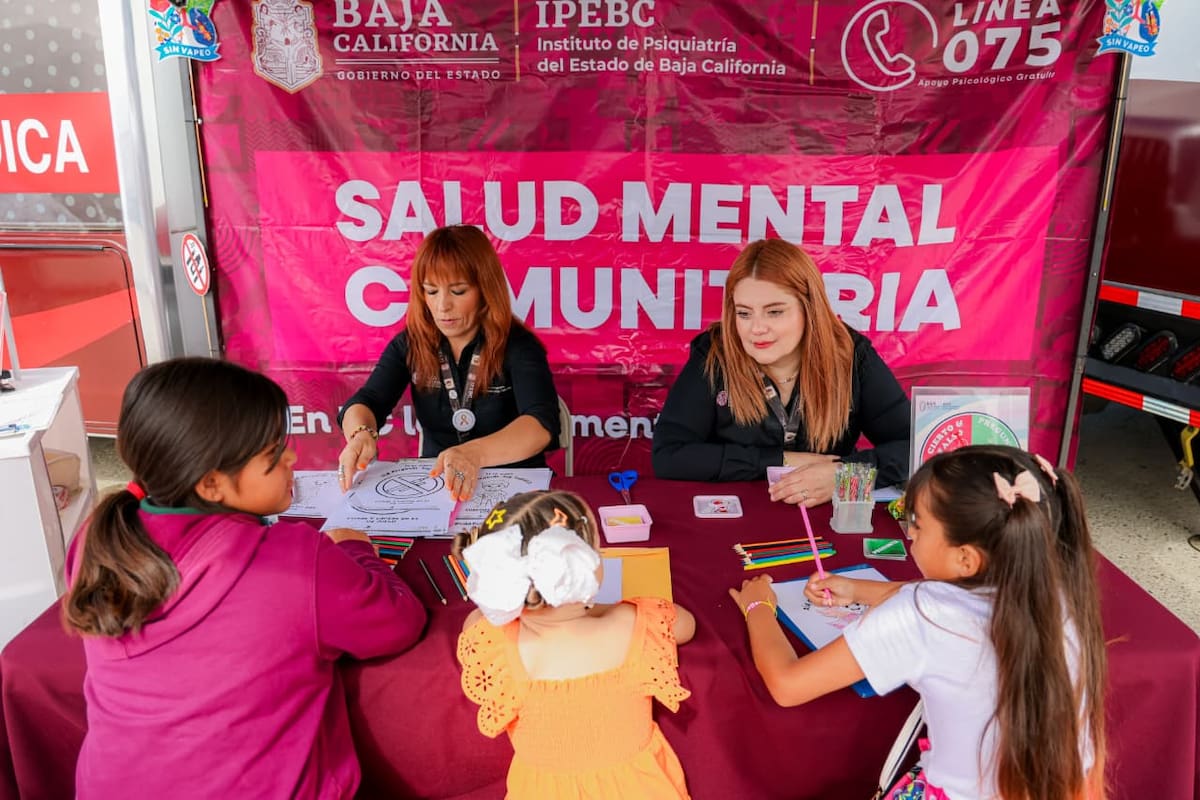 Impulsa Gobernadora Marina del Pilar acciones por la salud mental y bienestar de las y los Bajacalifornianos