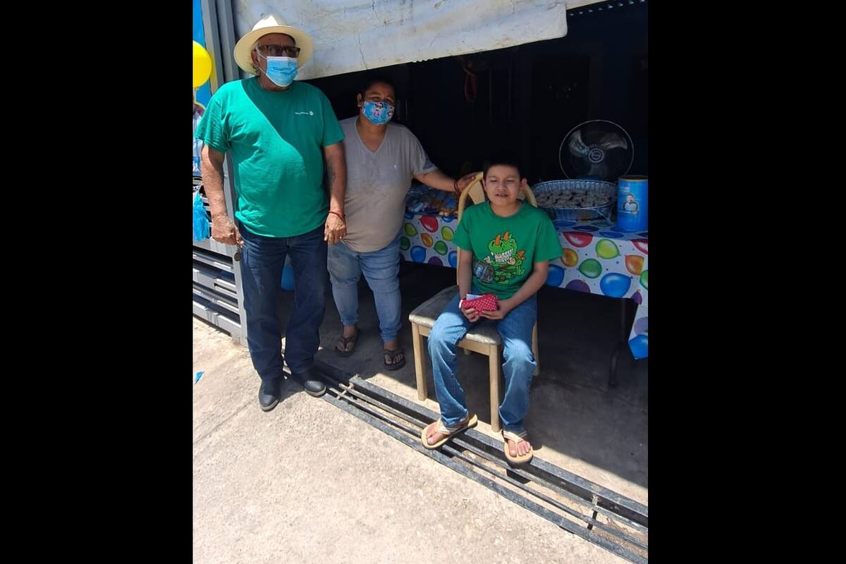 "Muchas gracias a todos por apoyar a Juanito a conseguir un nuevo corazón": Señora Gabriela