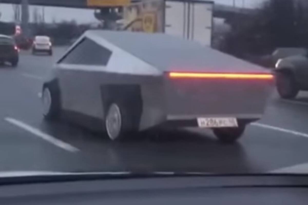 Ponen a la venta la 'réplica' de la camioneta Tesla Cybertruck