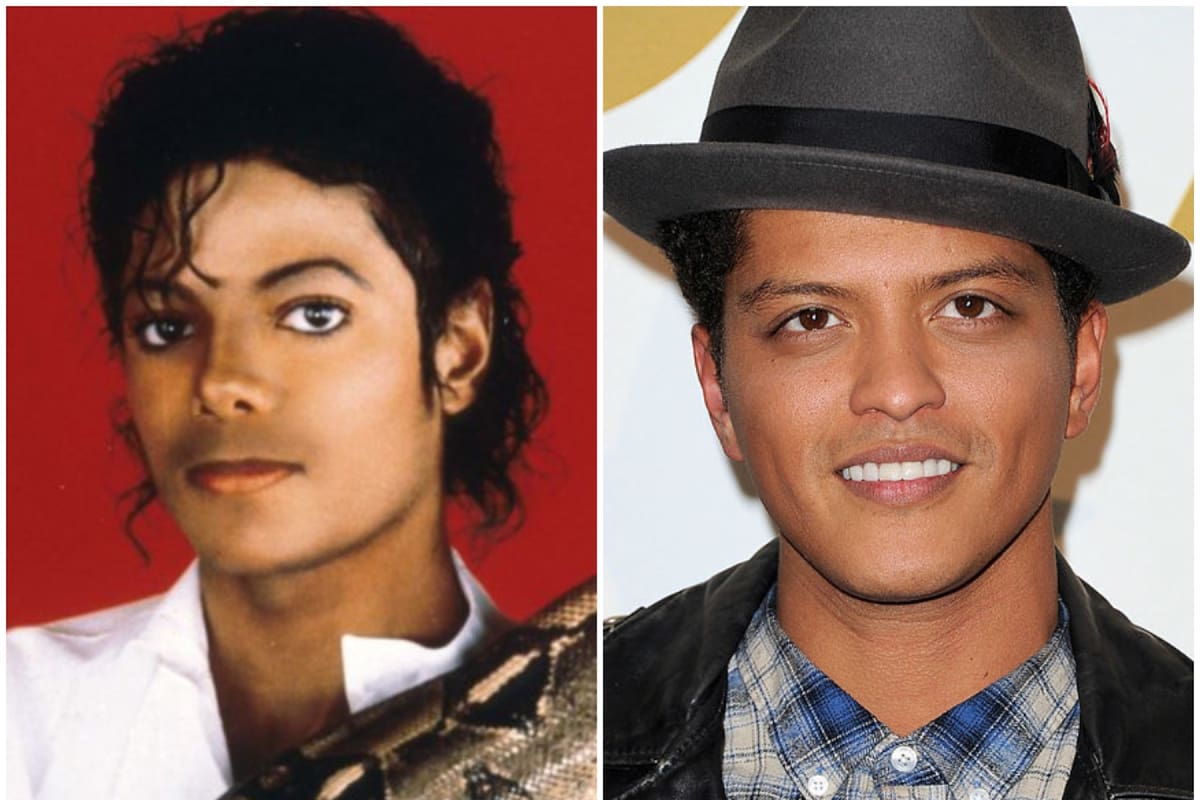 Internautas creen que Bruno Mars podría ser hijo de Jackson