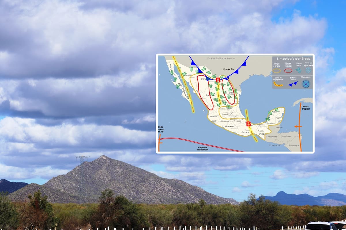 ¡Se adelantó! Primer frente frío llega este día de agosto sobre el norte de México: Conoce los detalles