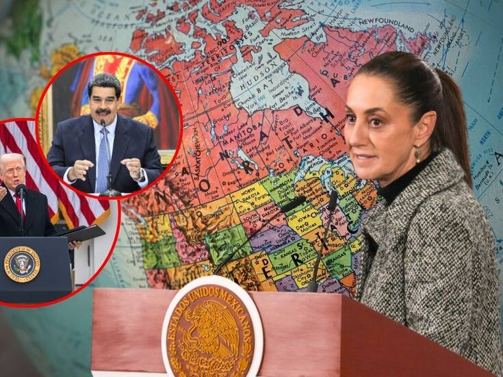 Sheinbaum propone convocar a países de América y otros continentes para impulsar una salida pacífica al conflicto en Venezuela ante la tensión petrolera con Estados Unidos