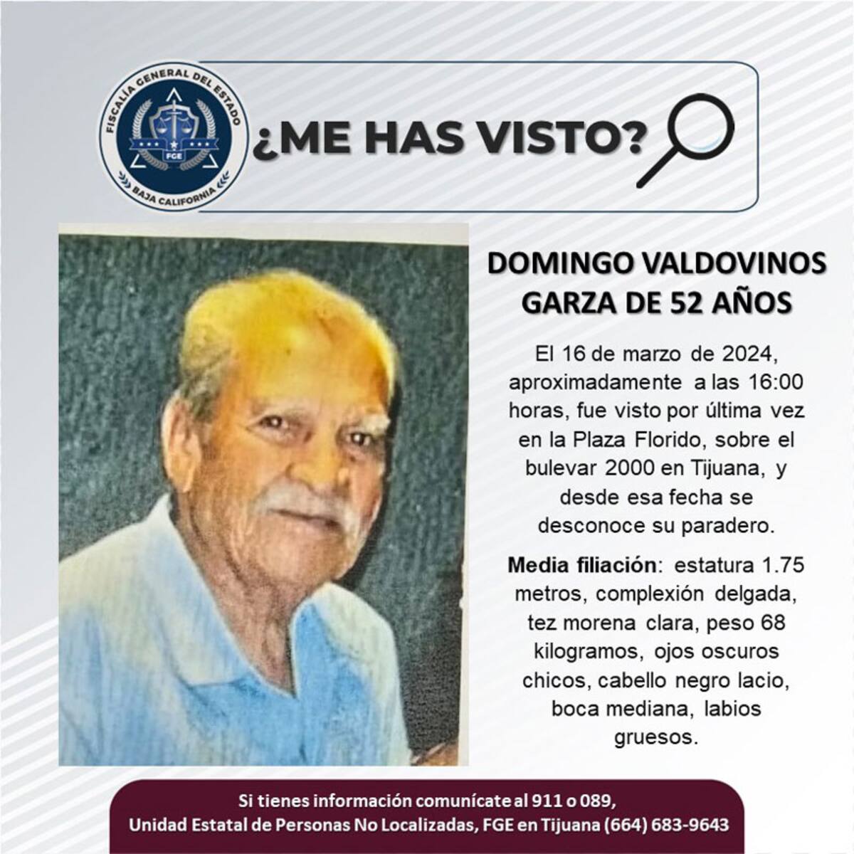 Pesquisa de Domingo Valdovinos Garza.