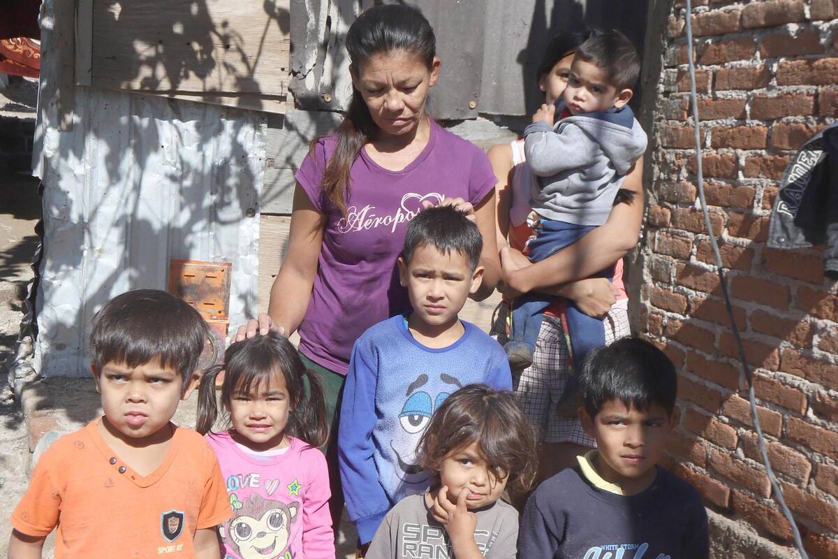 "Sí somos muchos y no tenemos cobijas"