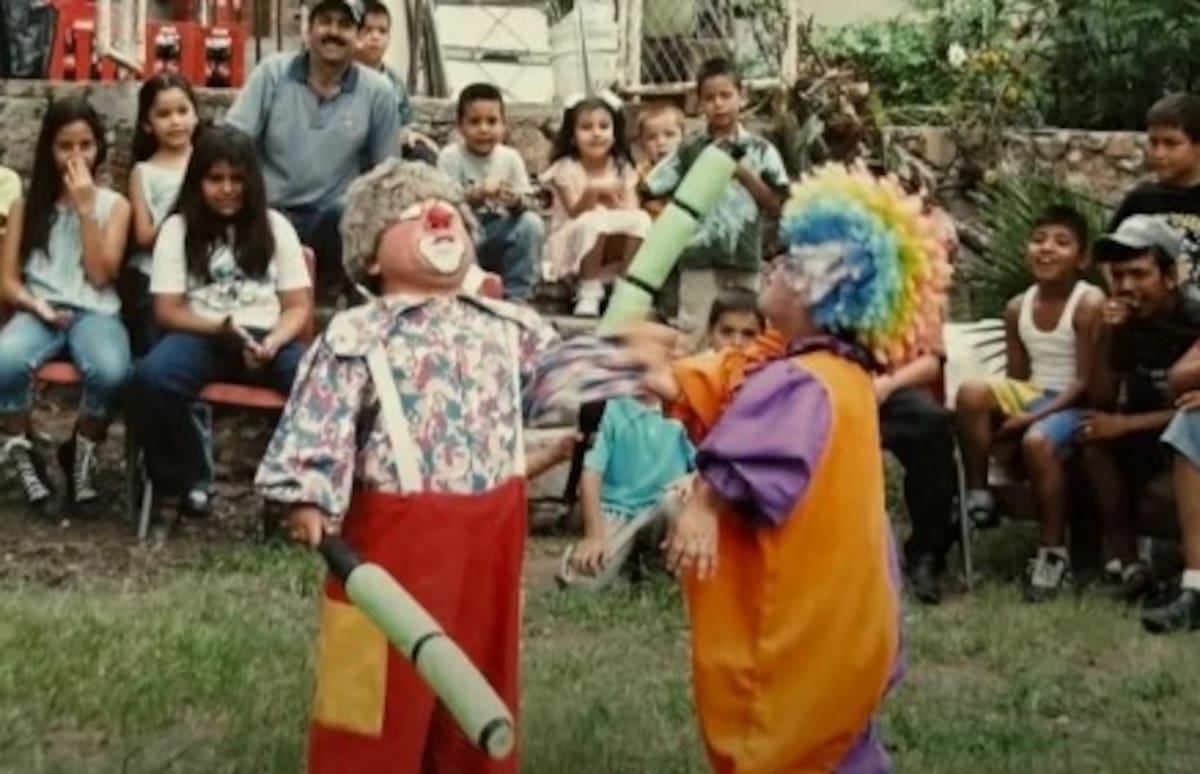 Abelito trabajó como payasito junto a sus padres / Captura Youtube @ProgramaHoy