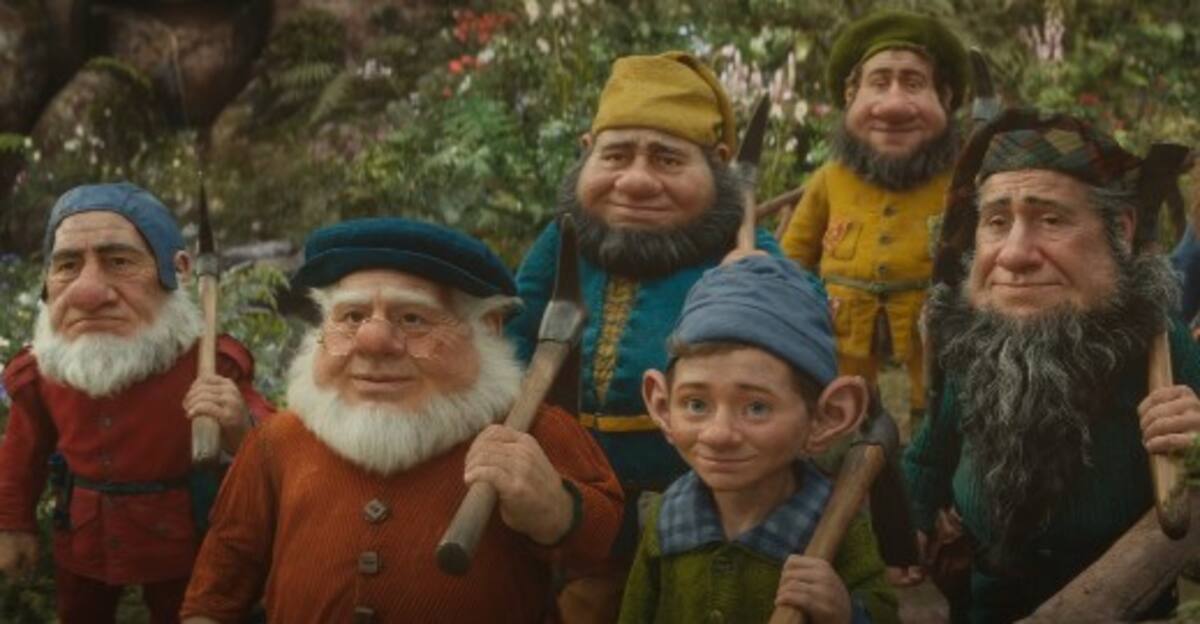 Enanitos del live action de "Blancanieves" / Captura de pantalla @Disney
