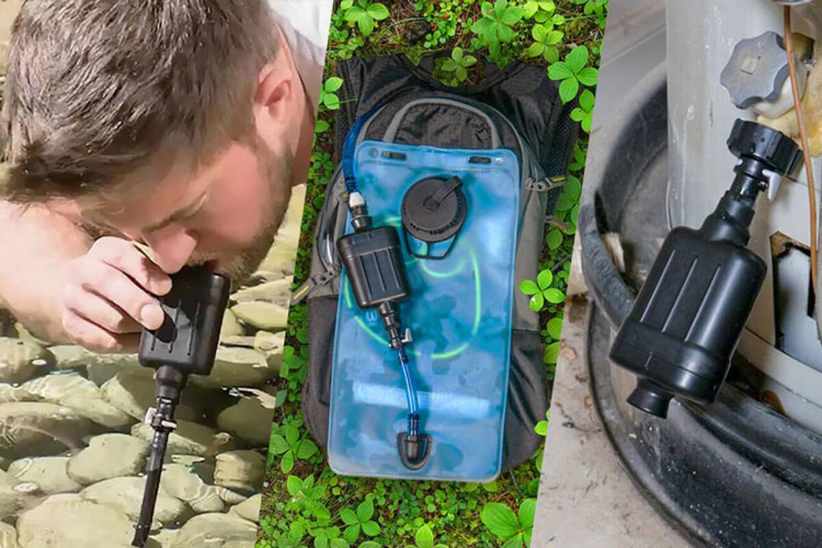 El purificador de agua que cabe en el bolsillo