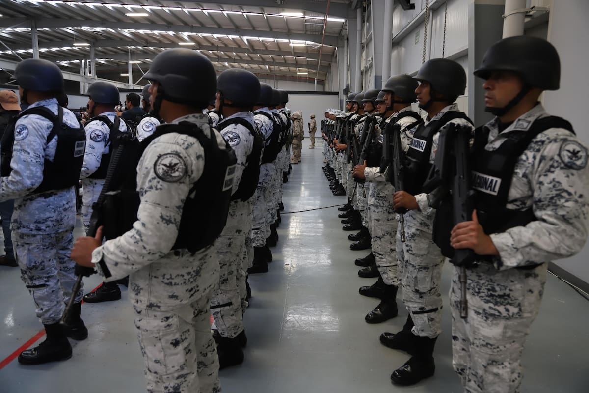 Inauguración de las instalaciones de la Guardia Nacional en Tijuana.