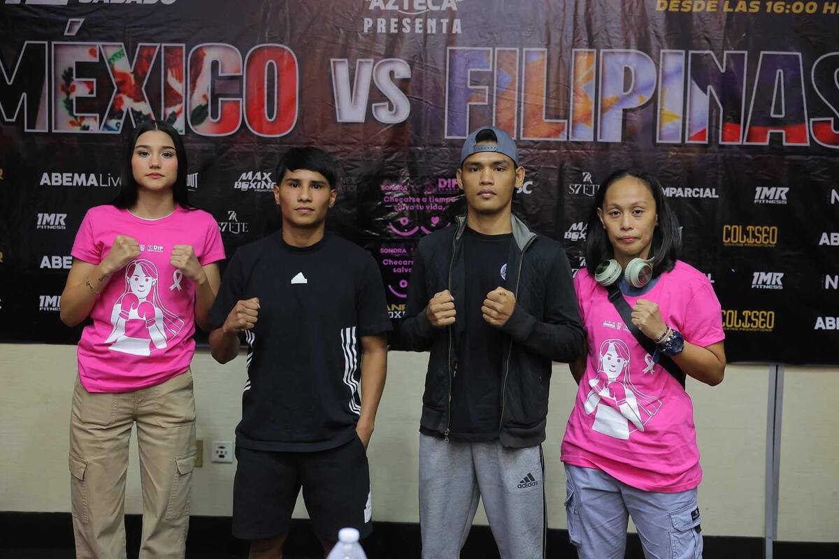 Confirman cartelera de función “México vs. Filipinas” en la Arena Sonora