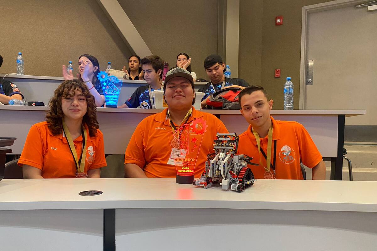 Representarán a México estudiantes nogalenses en la Olimpiada Mundial de Robótica de Italia