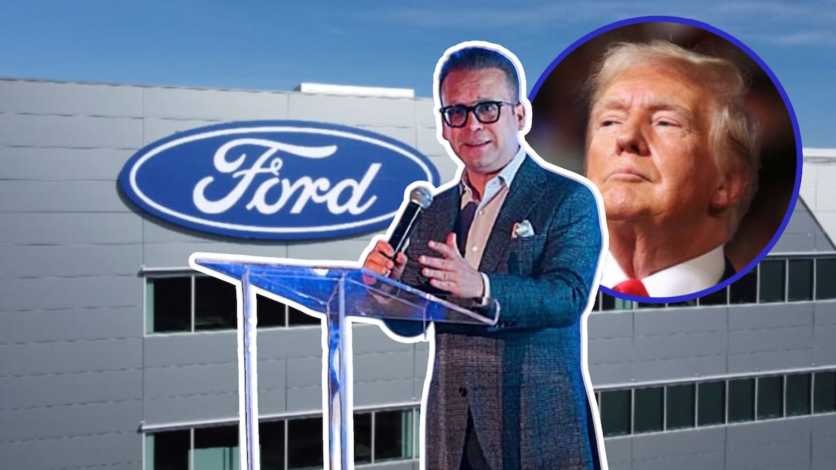Ford México, crucial para la operación global, enfrenta tensiones comerciales por aranceles planteados por Trump. / Foto: Especial