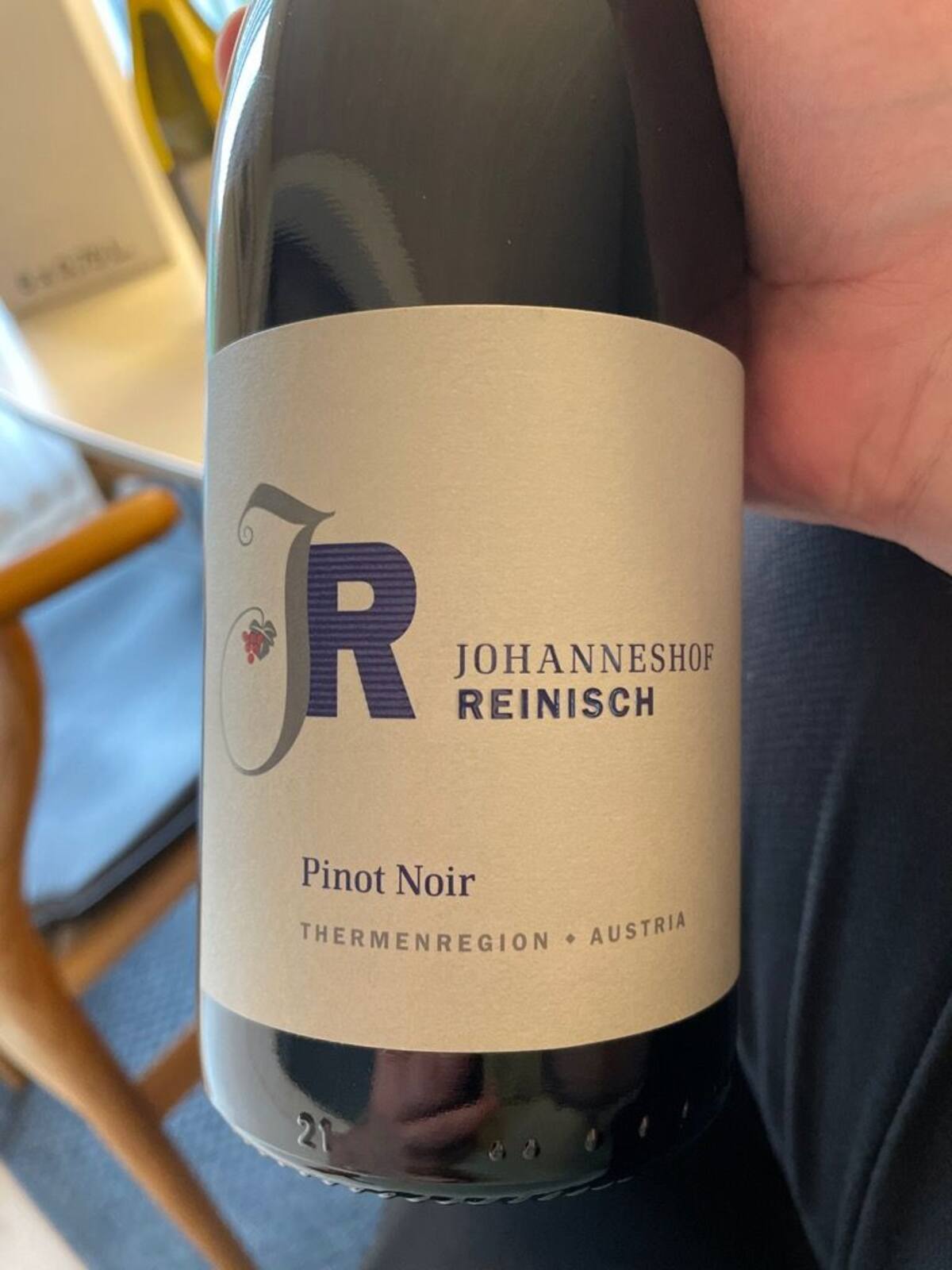 Johanneshof Reinisch Pinot Noir 2021, Austria