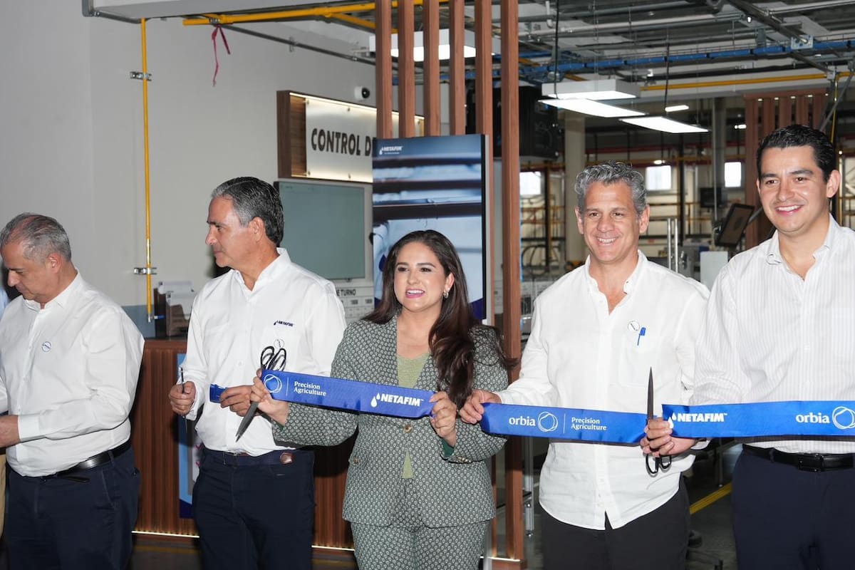 Con nueva planta de Netafim en Hermosillo fortalece Gobernador la tecnificación agrícola: Celida López