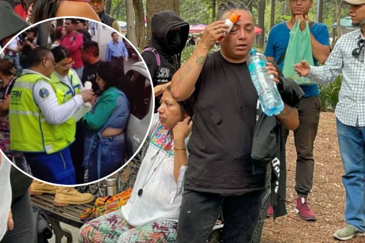 Pelea entre ambulantes y feministas deja al menos 5 lesionados en el Centro de la CDMX | VIDEO