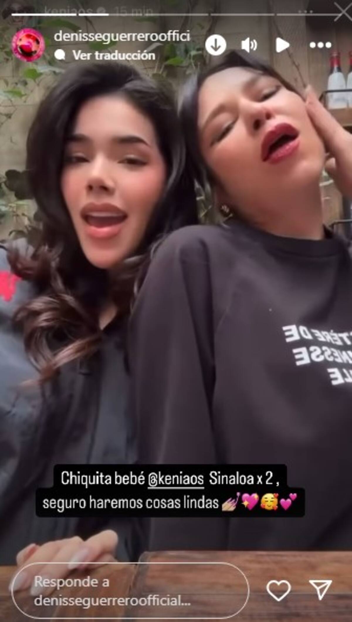 Kenia Os y Denisse Guerrero