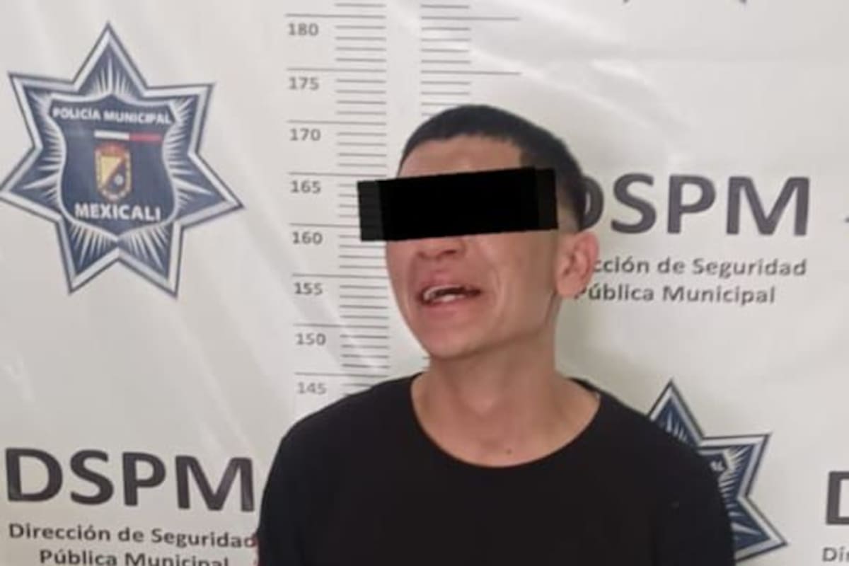 Cae por beber alcohol en la calle presunto asaltante ligado a asaltos