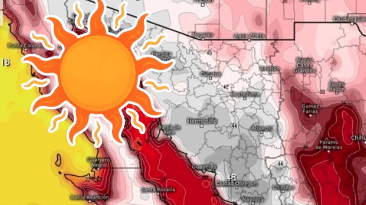 Protección Civil Sonora alerta sobre incremento de temperaturas del 14 al 18 de junio
