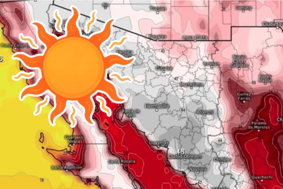 Protección Civil Sonora alerta sobre incremento de temperaturas del 14 al 18 de junio