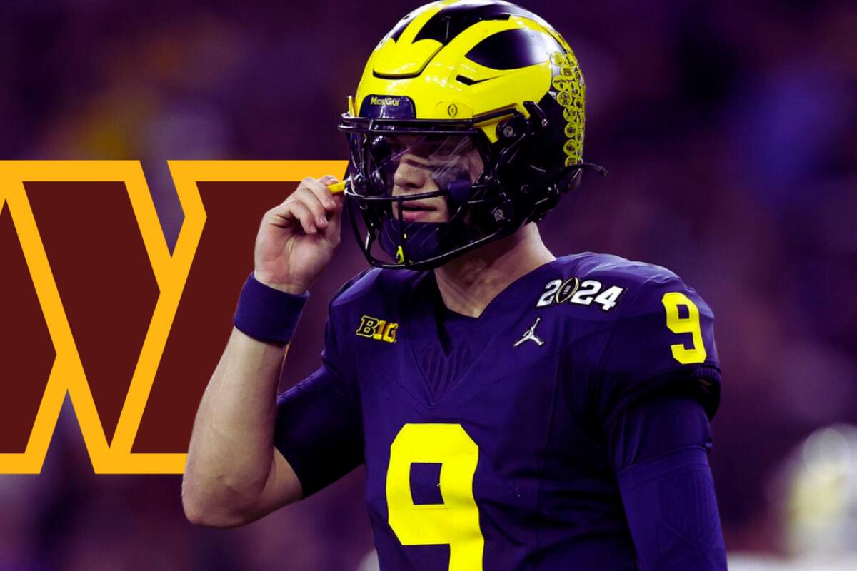 NFL: ¿J.J. McCarthy a los Commanders? Fuertes rumores apuntan que Washington con la selección global #2 irían por McCarthy