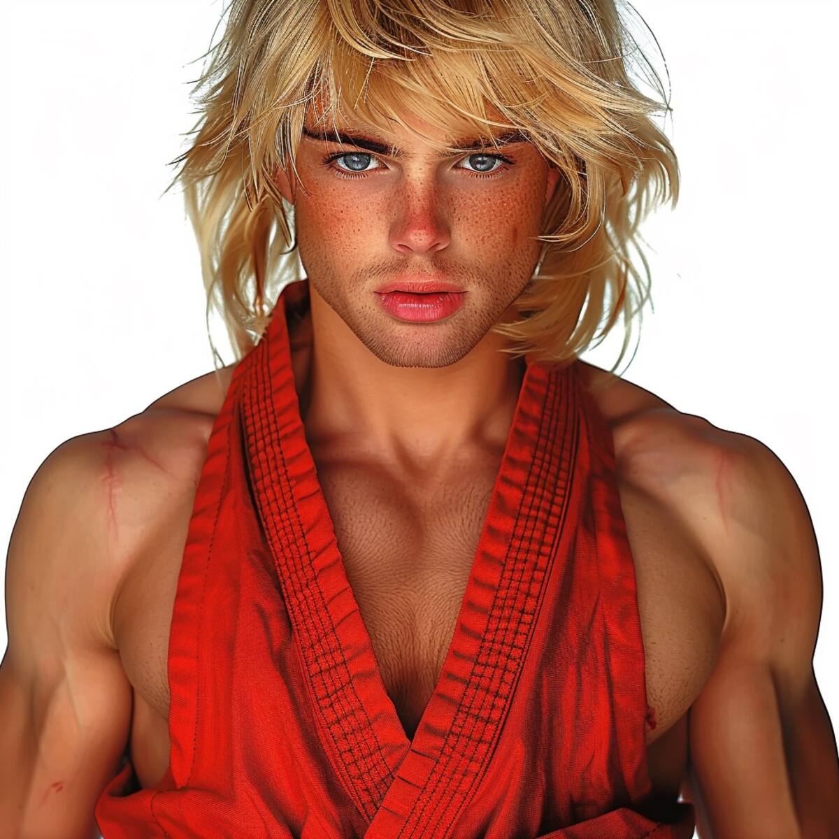 La tecnología revolucionaria de Midjourney recrea a Ken de 'Street Fighter' en su versión realista