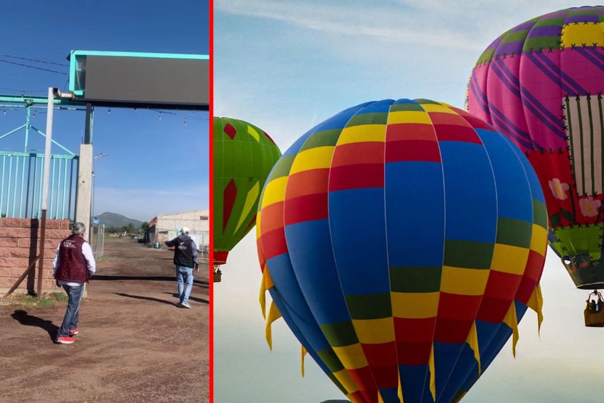 Detectan graves irregularidades de vuelos turísticos en globo en Teotihuacán: suspenden actividades de nueve empresas tras operativo
