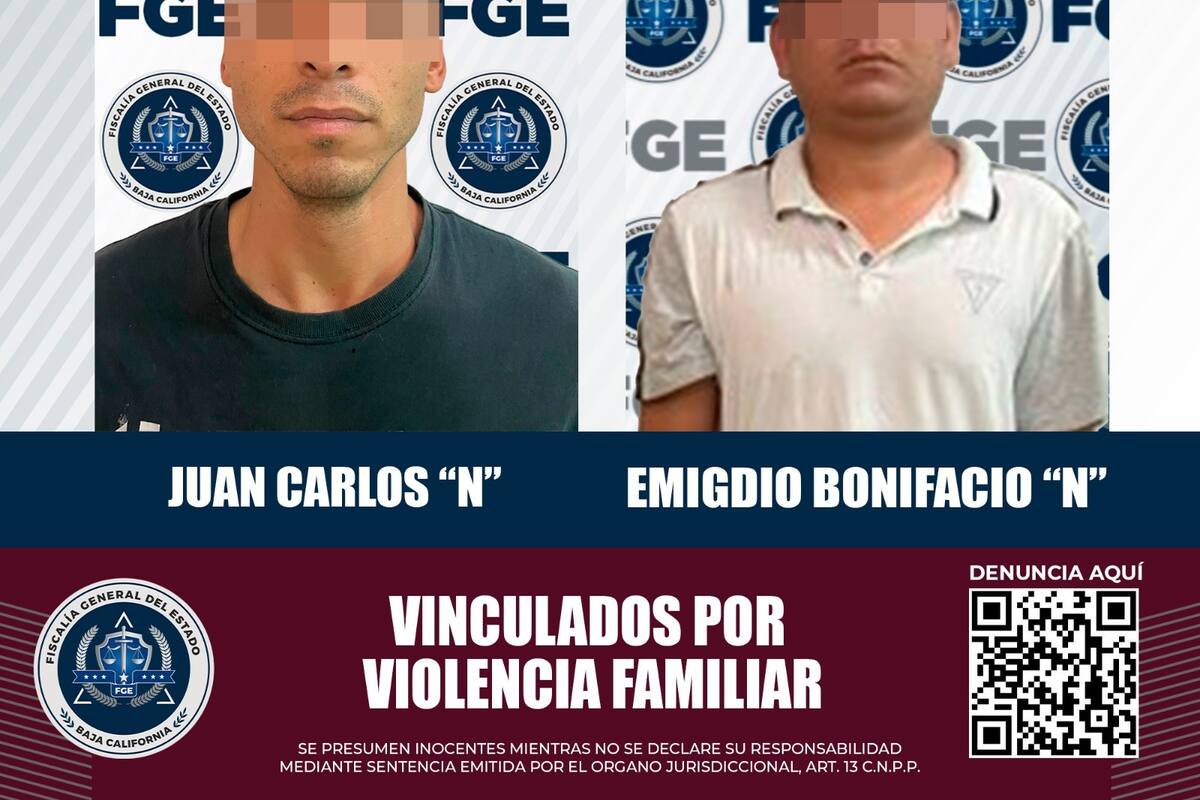 Acusan a dos hombres de agredir a sus familiares