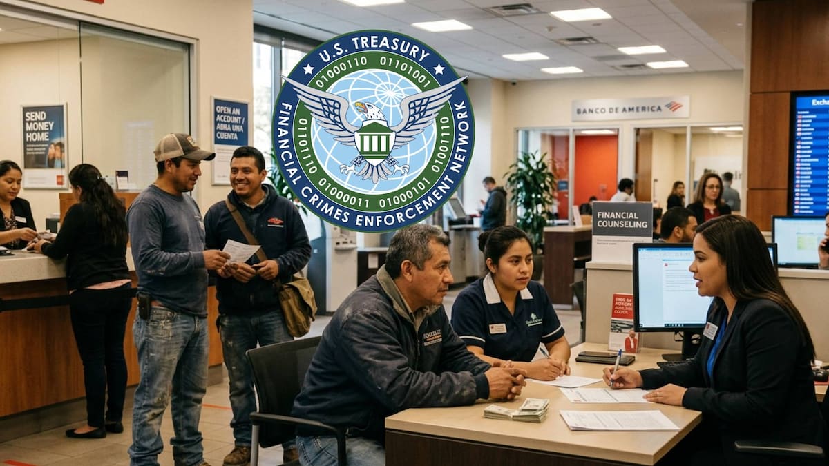 Estados Unidos alertó a instituciones financieras sobre denunciar trabajadores migrantes sin documentos