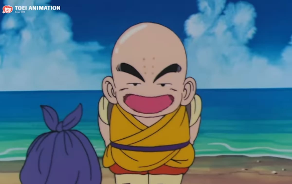 Krillin | Instagram @dragonballanimeofficial
