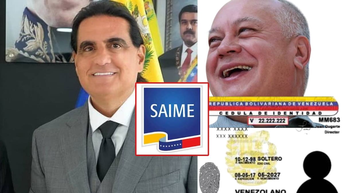 Revelaron que Alex Saab, quien fue testaferro de MADURO y hasta ministro, tenía documento de identificación venezolano FALSO y en realidad era colombiano, según Diosdado Cabello
