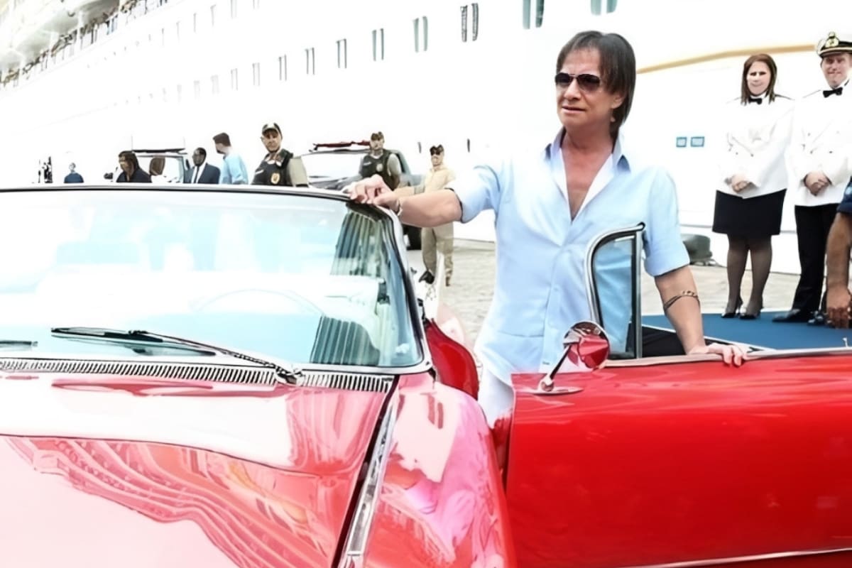 Se accidenta Roberto Carlos en su Cadillac en Brasil, ¿qué fue lo que pasó?