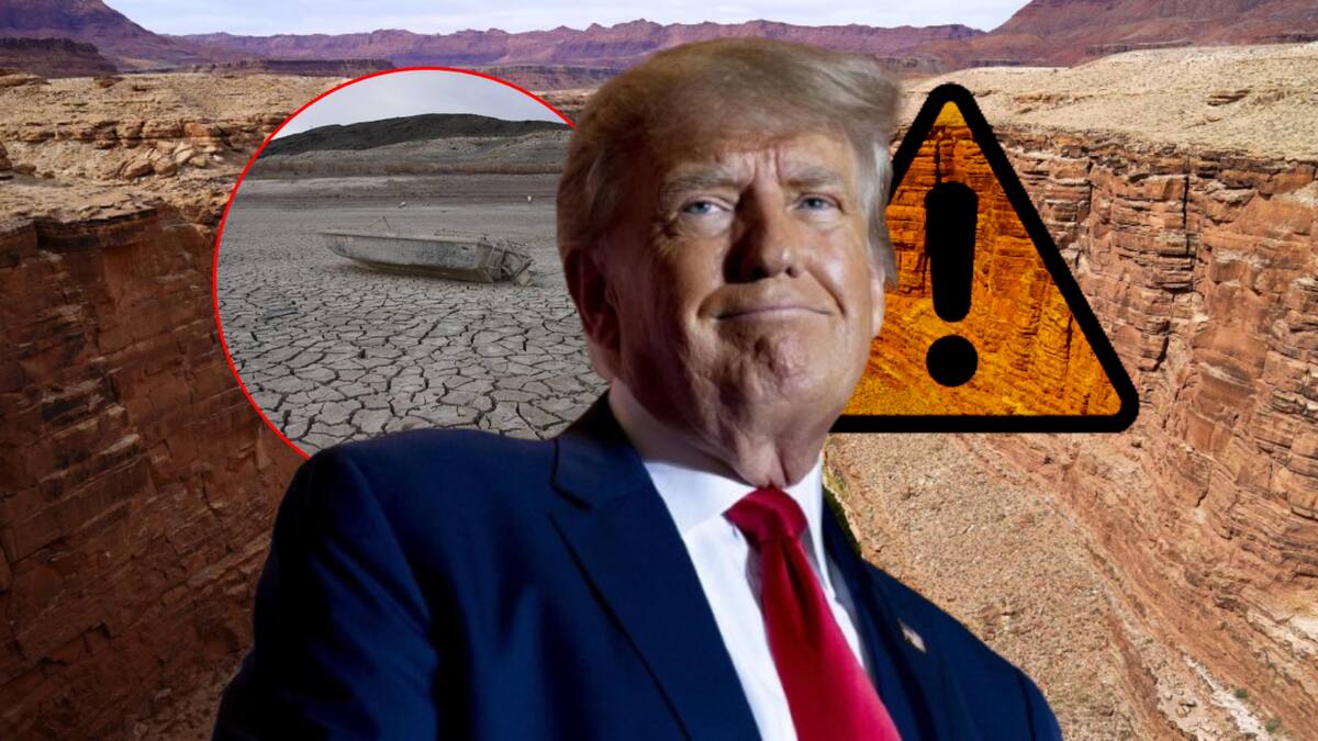 El suministro de agua en México podría estar en riesgo por la decisión de Donald Trump en el Río Colorado. | AP